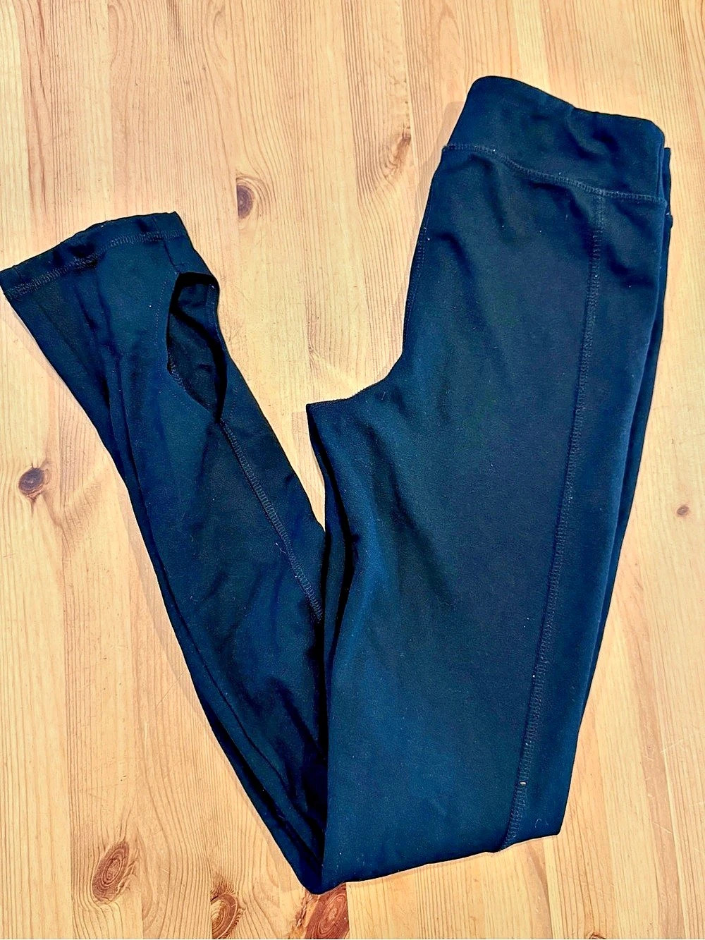 Zara Stirrup Leggings Black Size Medium - Picture 3 of 6
